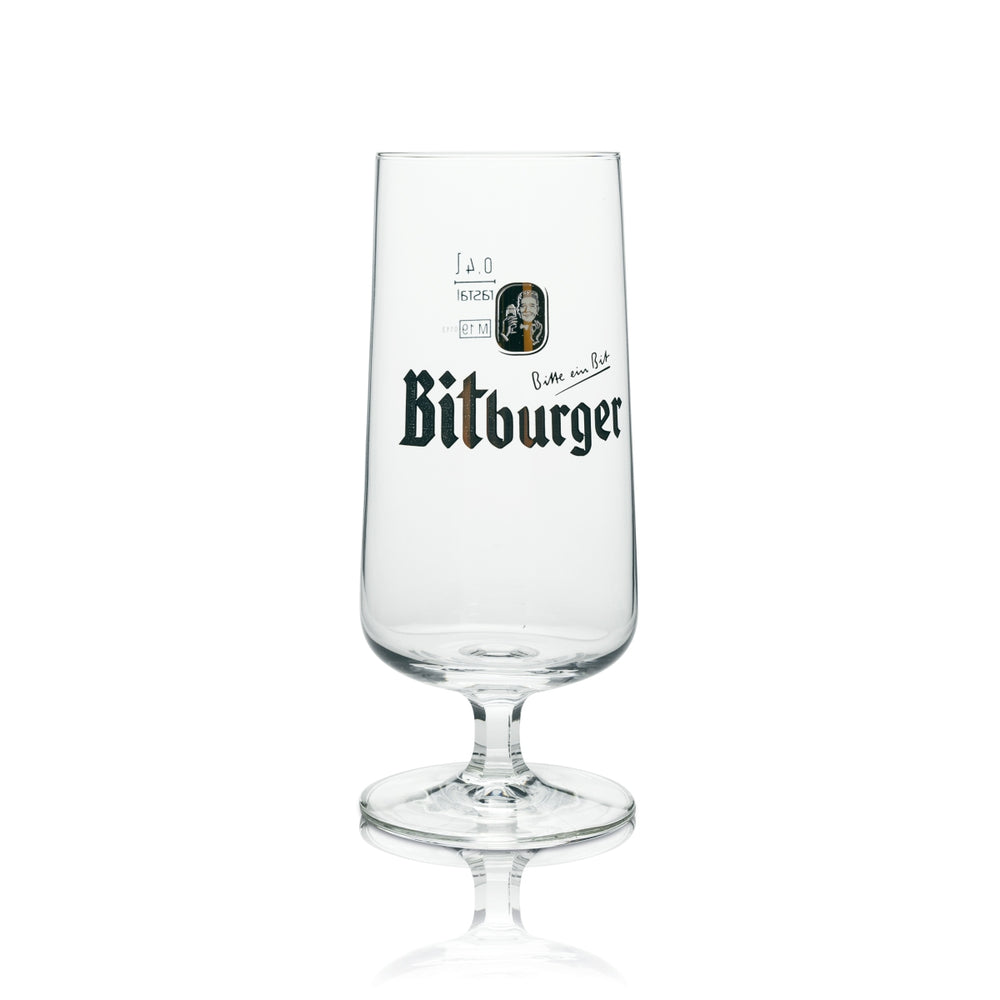 1 verre à bière Bitburger coupe 0,4l nouveau modèle