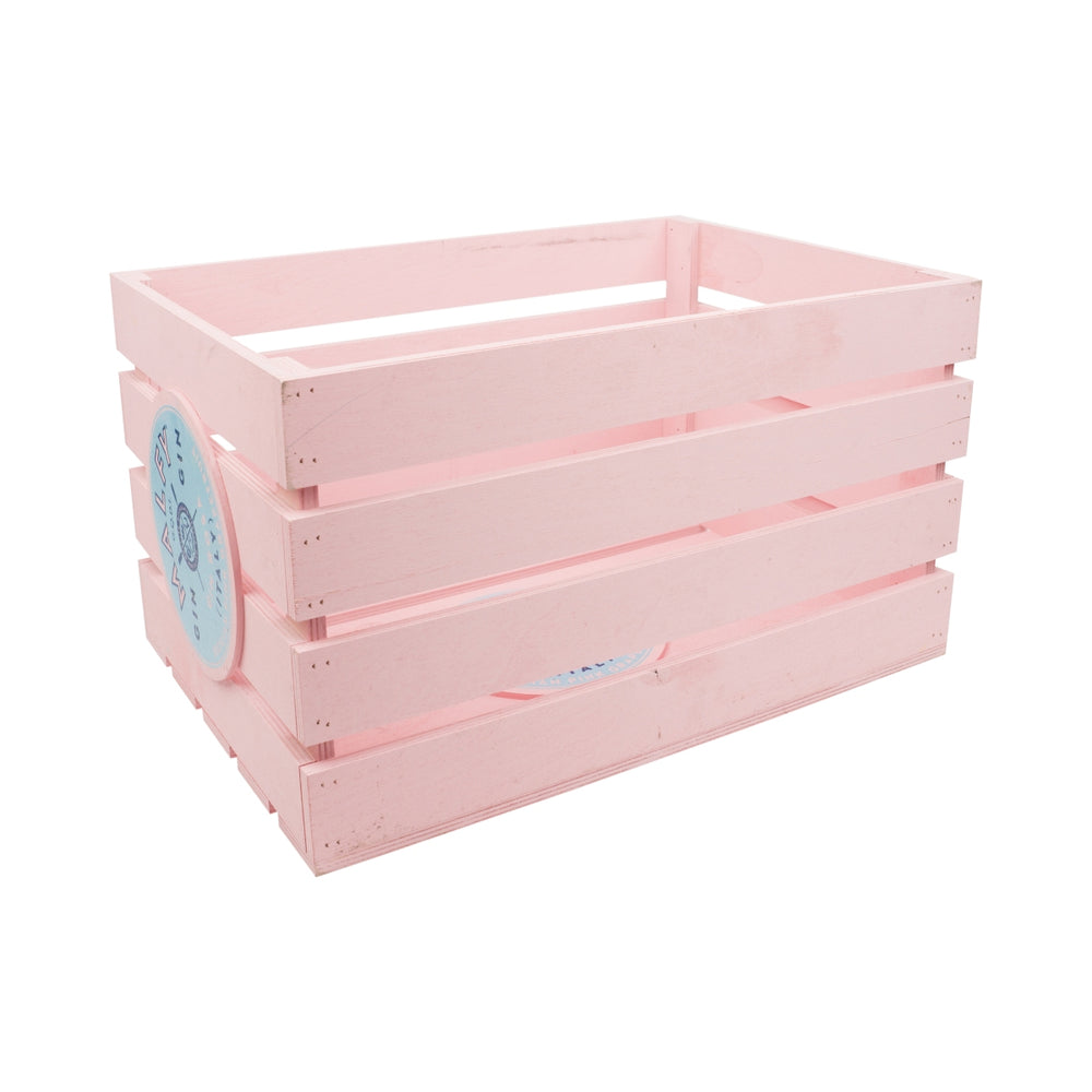 1 Malfy Gin Caisse en bois rose 45x31x26cm neuve