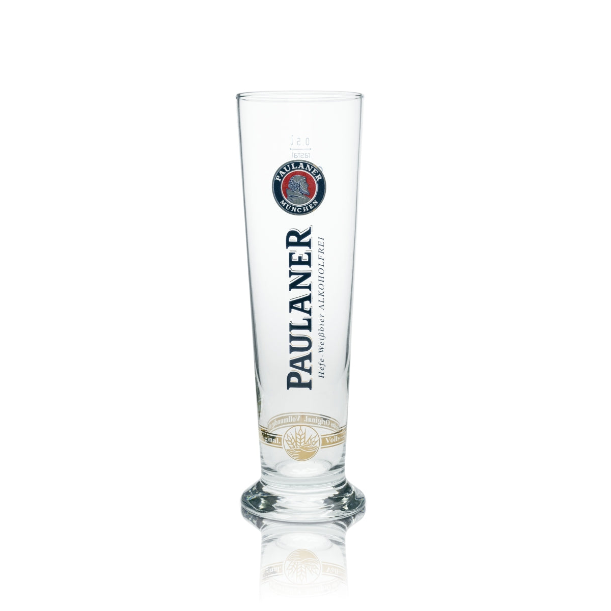 6 verres à bière blanche Paulaner 0,5 l Hefeweizen Kristallweizen sans alcool – Vue 2