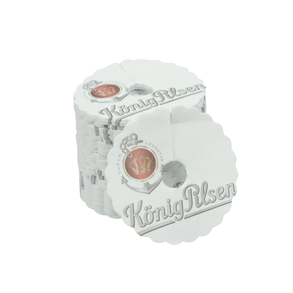 1000 rosettes de bière König Pilsener, cols de verre Pils, gouttes, napperons