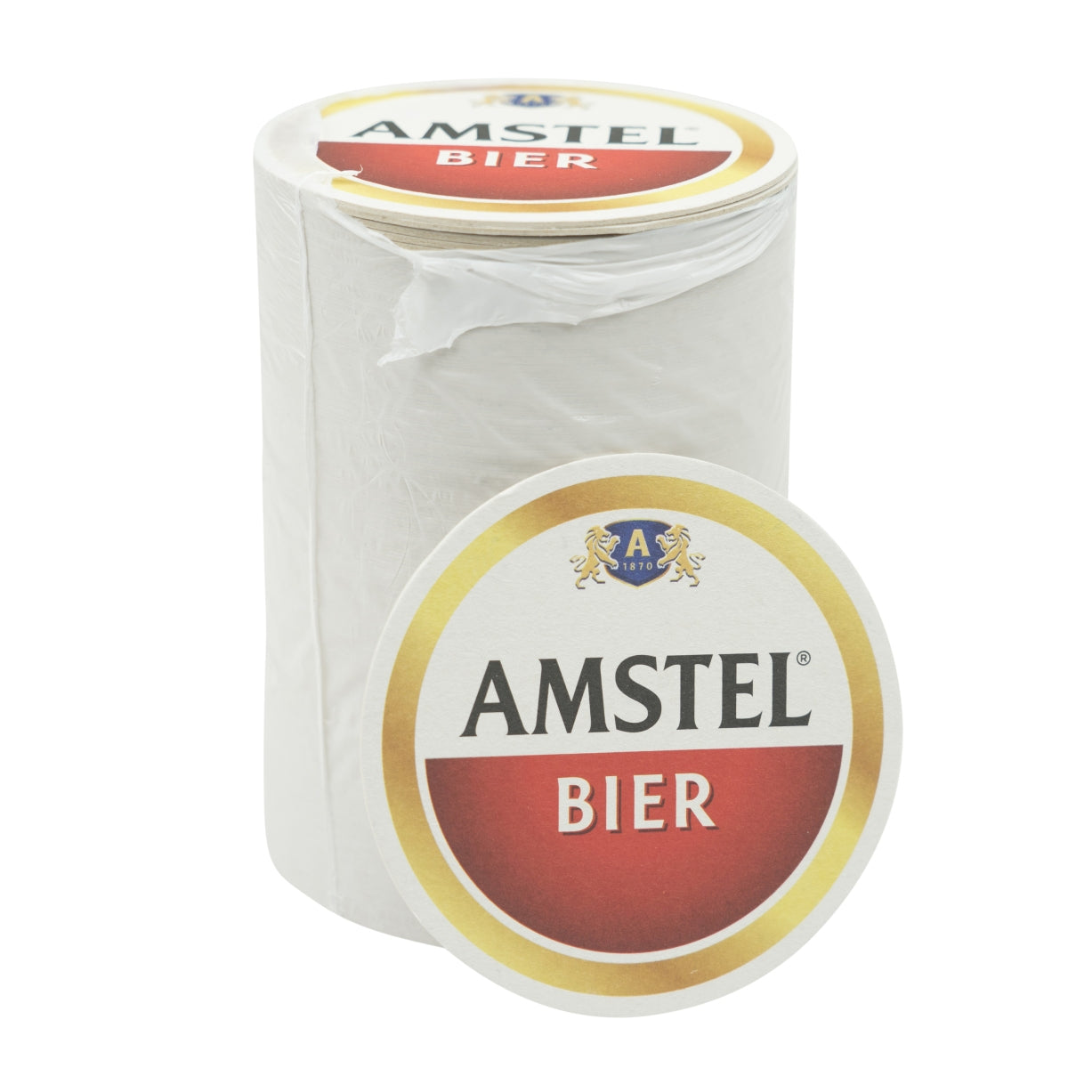 100x sous-verres Amstel en feutre Pays-Bas Bière Gastro