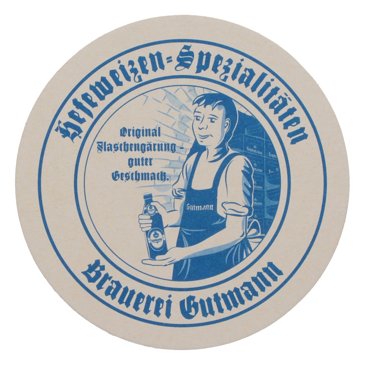 100x Brasserie Gutmann Titting Sous-verres Sous-verres en verre Sous-verres à bière – Vue 4