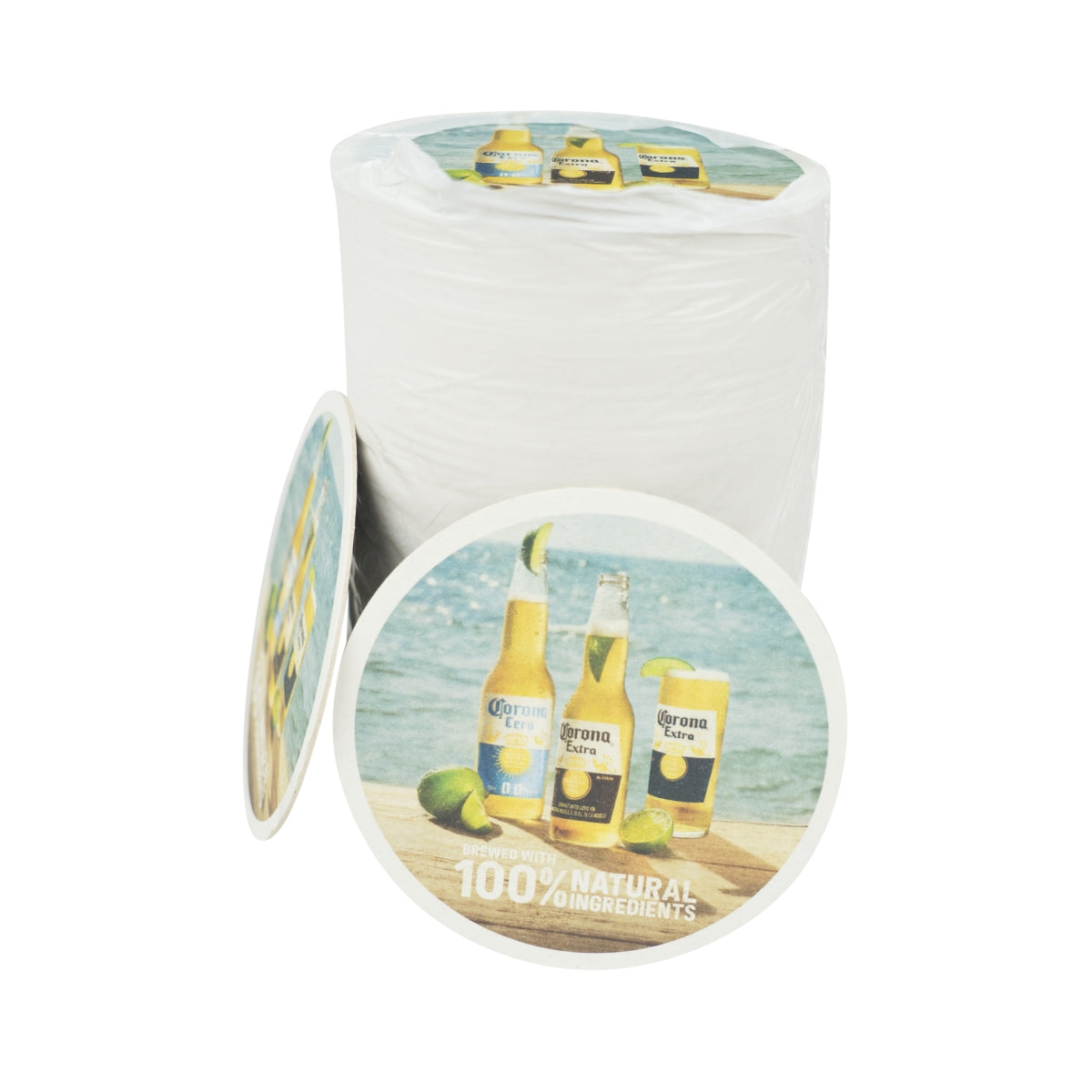 100 sous-verres Corona Ø9cm Coaster bouteilles boissons – Vue 3