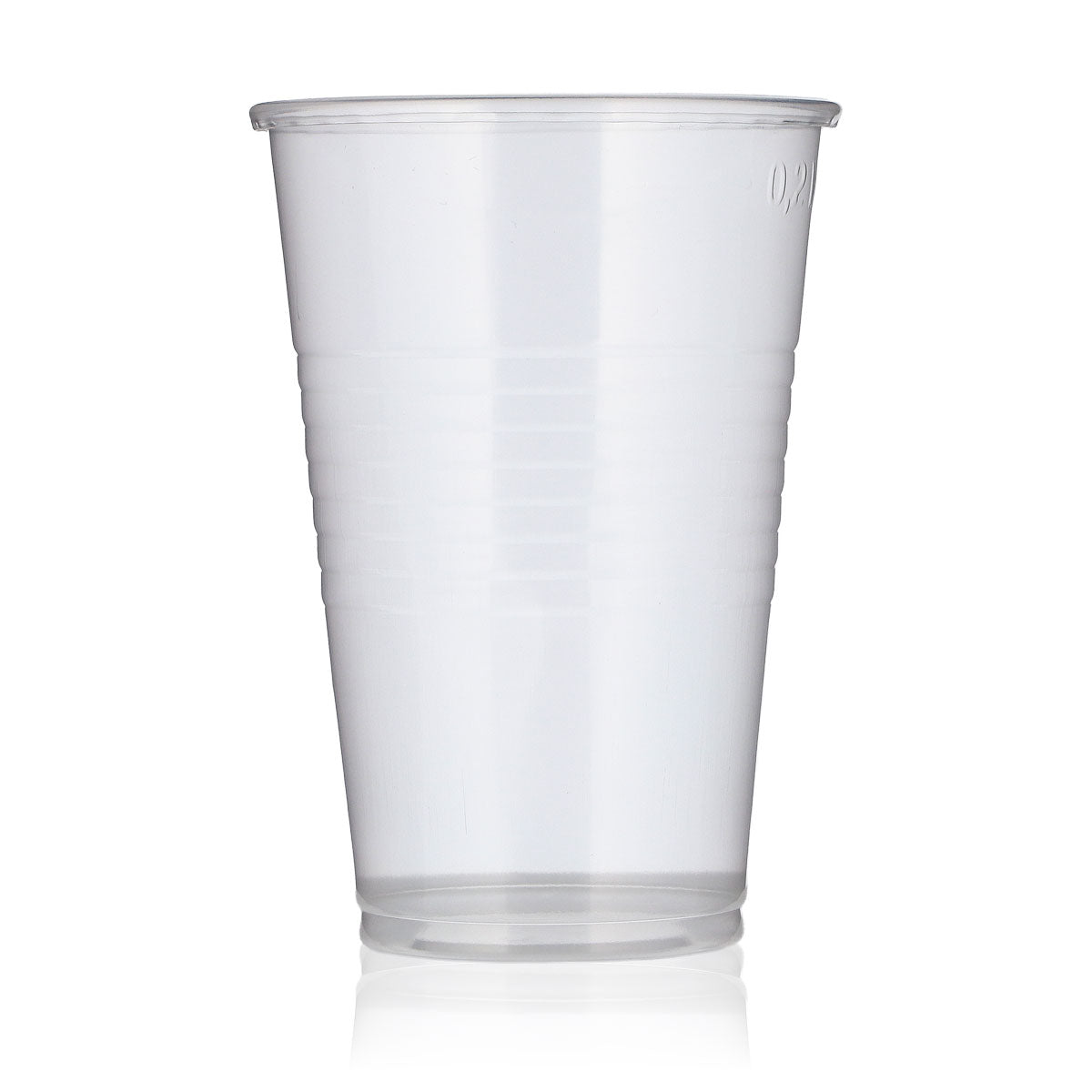 lot de 100 gobelets jetables 0,2 l en plastique Eco Line Gobelets de fête – Vue 3