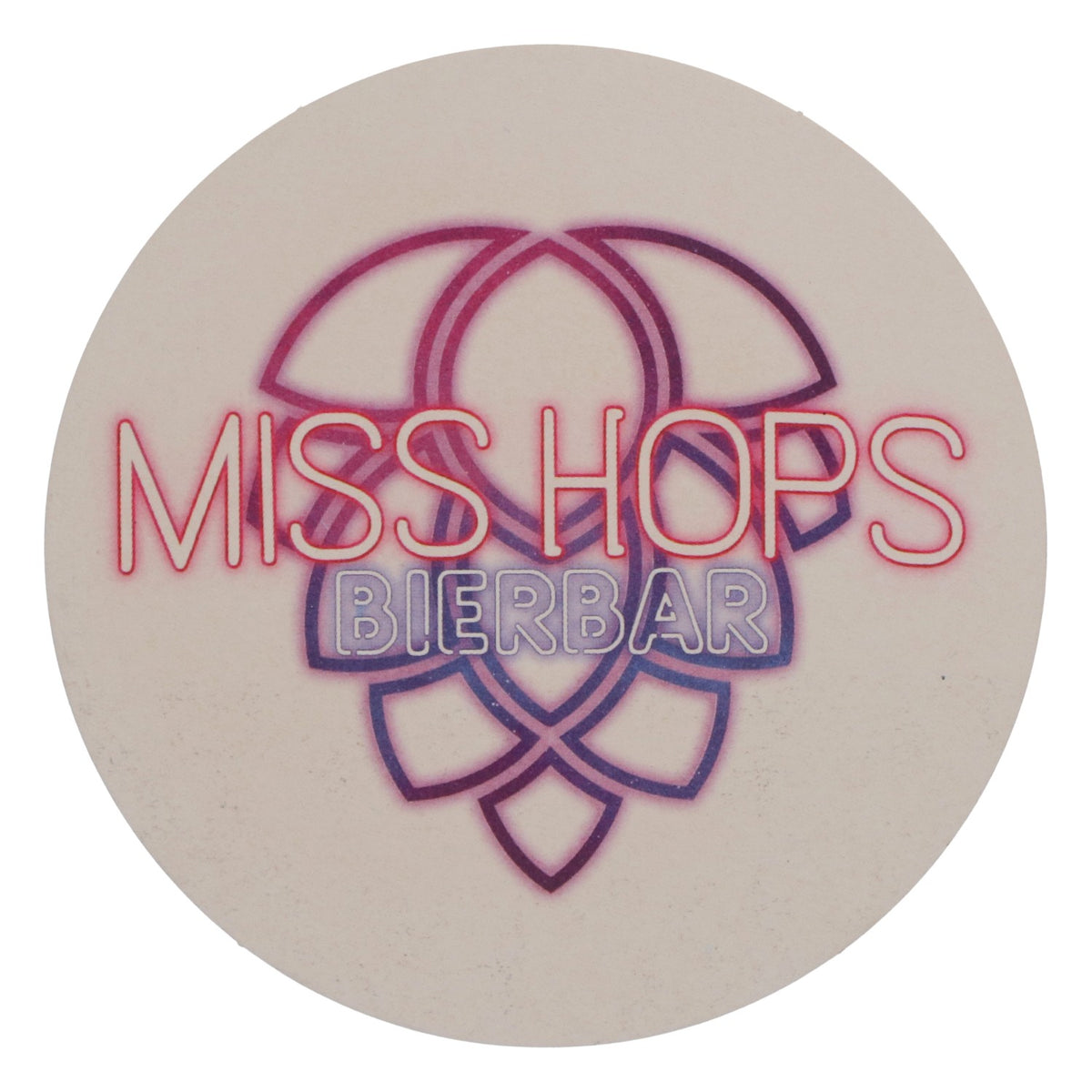 100 sous-verres Gaffel Bier sous-verres en verre accessoires de bar « Miss Hops Bierbar » – Vue 4
