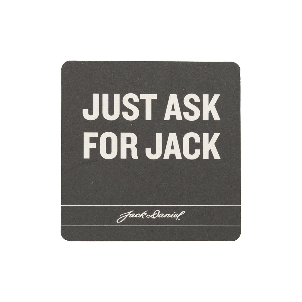 100 sous-verres Jack Daniels Whiskey Just Ask For Jack, sous-verres en carton pour bière