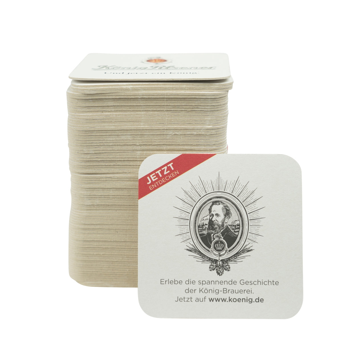100x sous-verres König Pilsener sous-verres coaster verres gastro sous-verres en carton – Vue 2