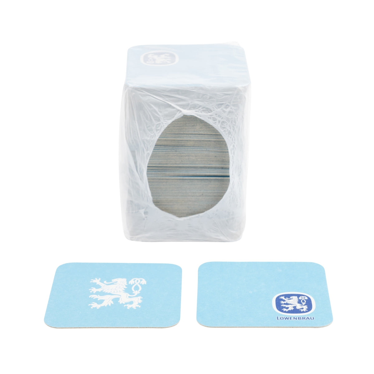 100x sous-verres Löwenbräu sous-verres de bière tapis de bière protection anti-gouttes gastronomie