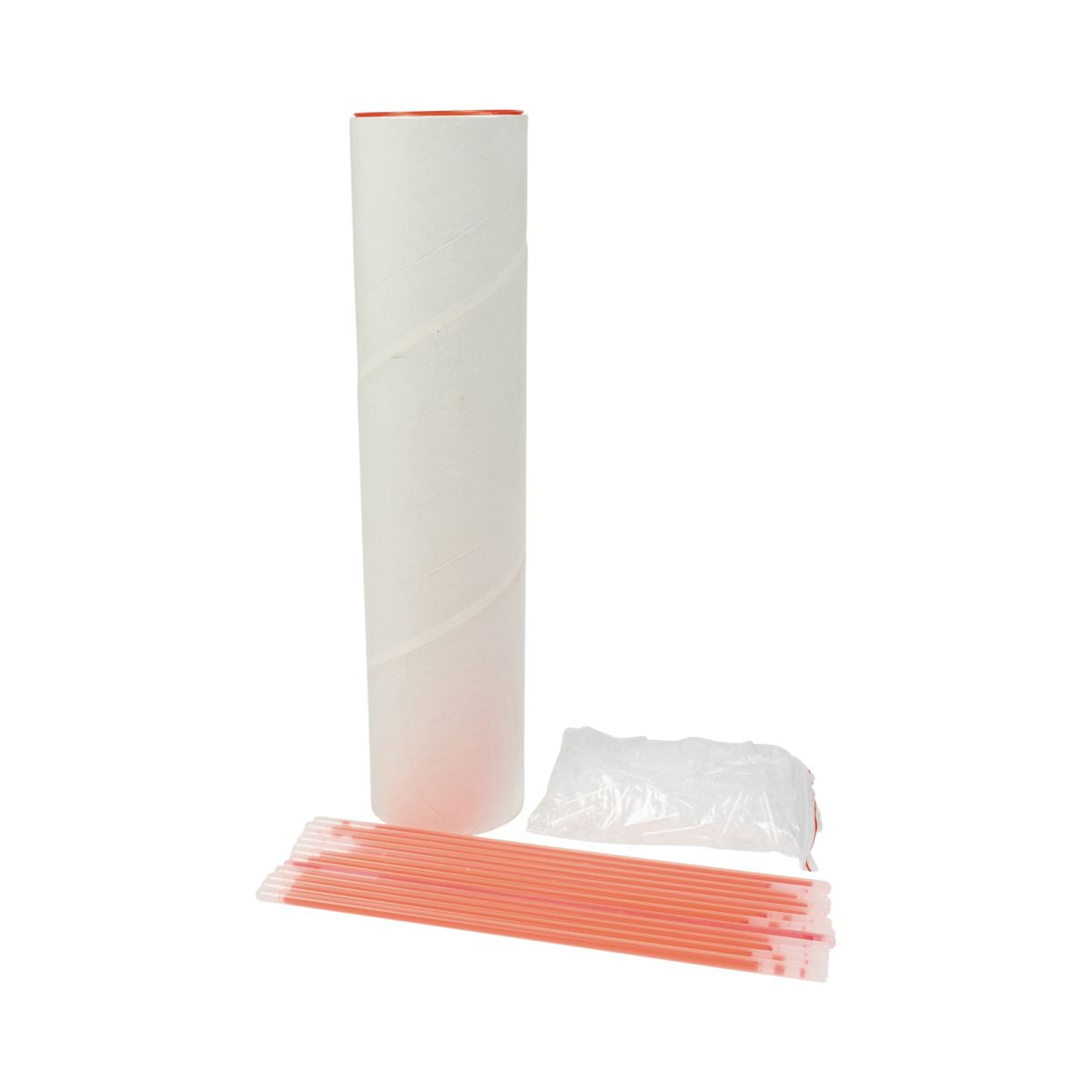 100 bâtons lumineux rouges 20 cm sans marque avec connecteur Accessoire de fête Glow In The Dark