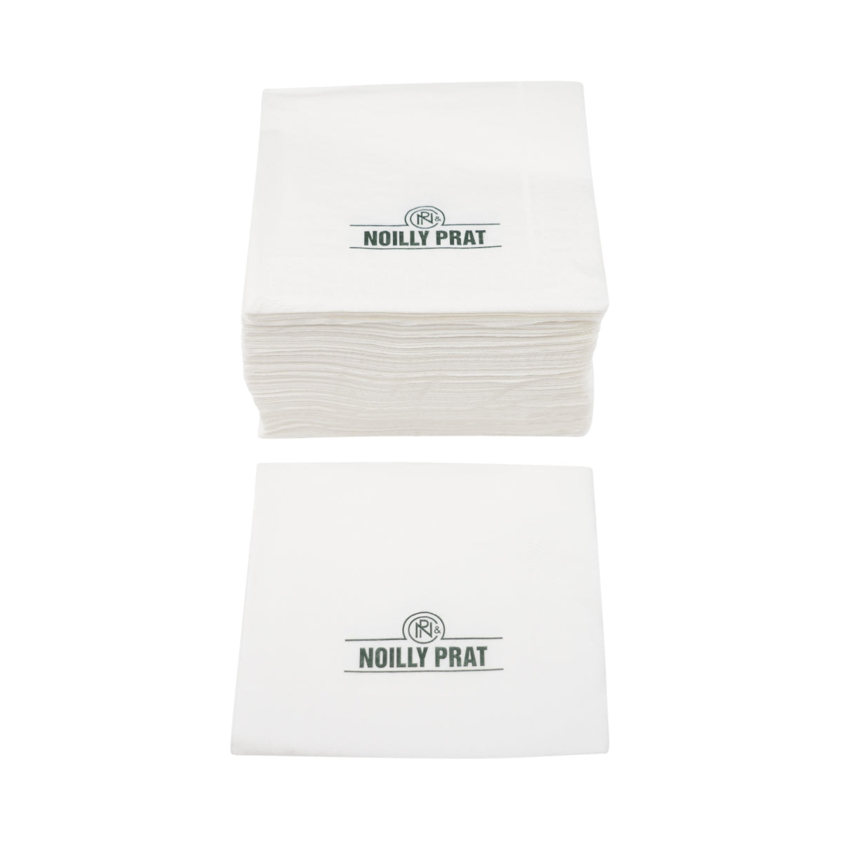 100x serviettes Noilly Prat, sous-verres, blanc, 12,5 x 12,5 cm, restauration, bistrot – Vue 2