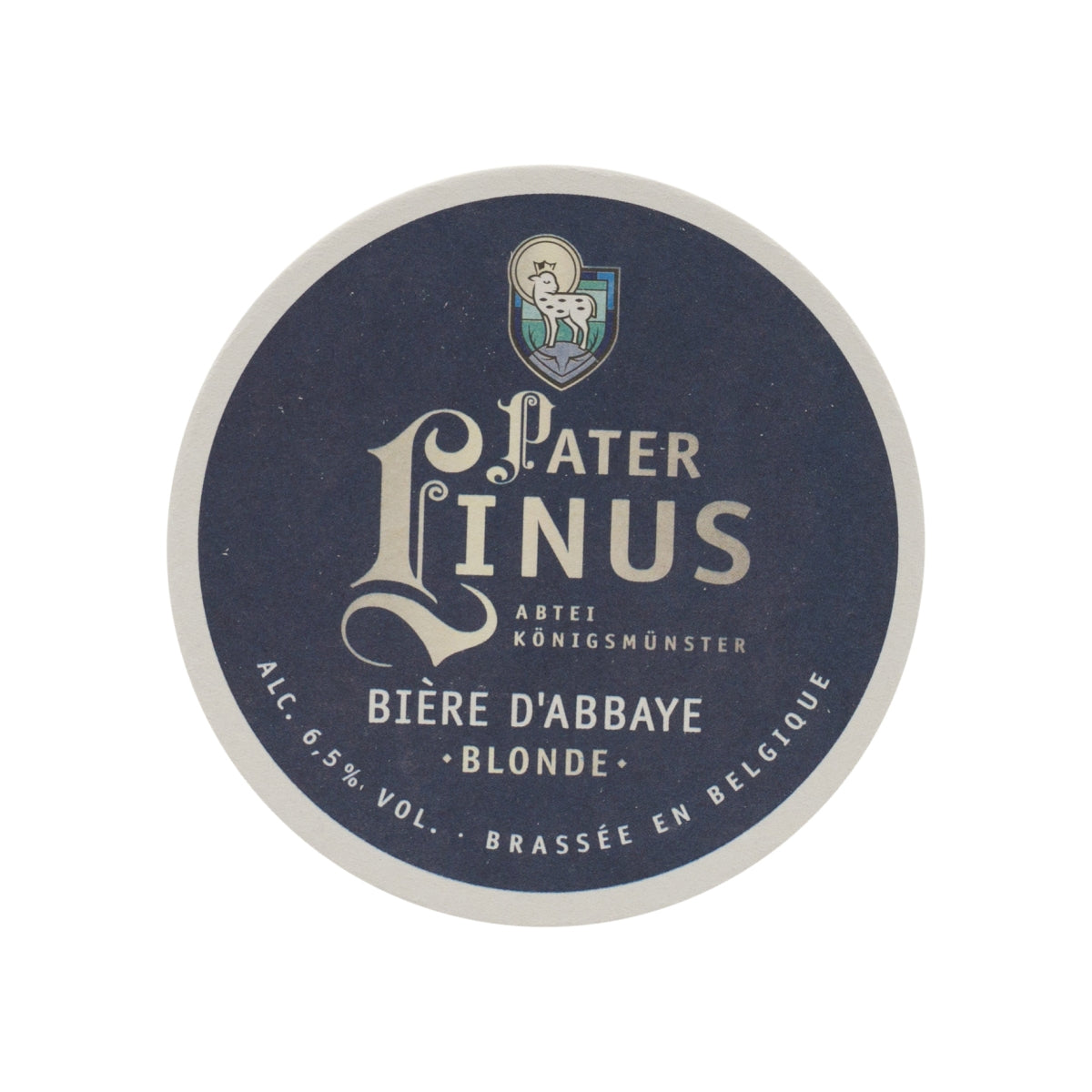 100 sous-verres Pater Linus 11 cm Abbey Gläser Beer
