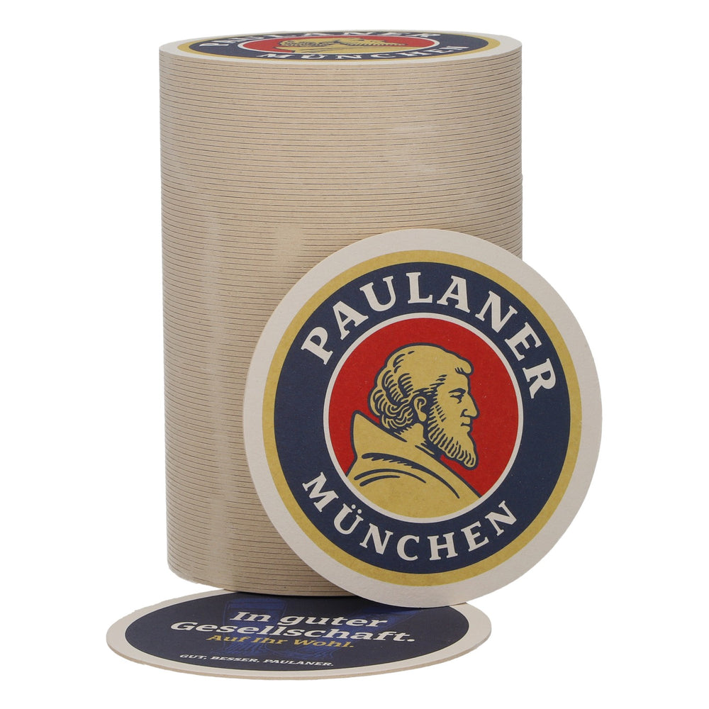 100 sous-bocks Paulaner « Paulaner München » – En bonne compagnie. Bon, meilleur, Paulaner. Touches de bleu