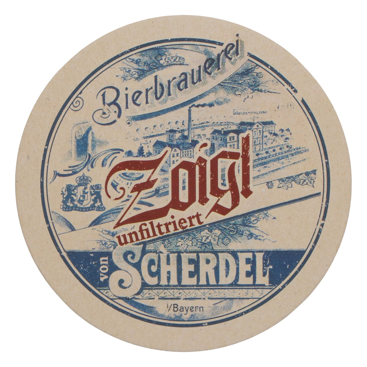 100x sous-verres à bière Scherdel sous-verres ronds Zoigl – Vue 3