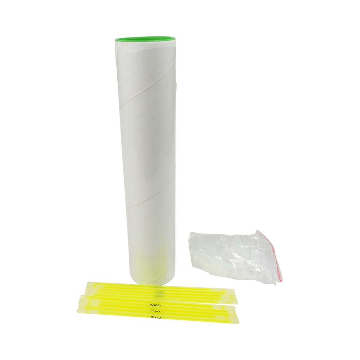 100 bâtons lumineux Sourz verts 20 cm avec connecteur Accessoire de fête Glow In The Dark
