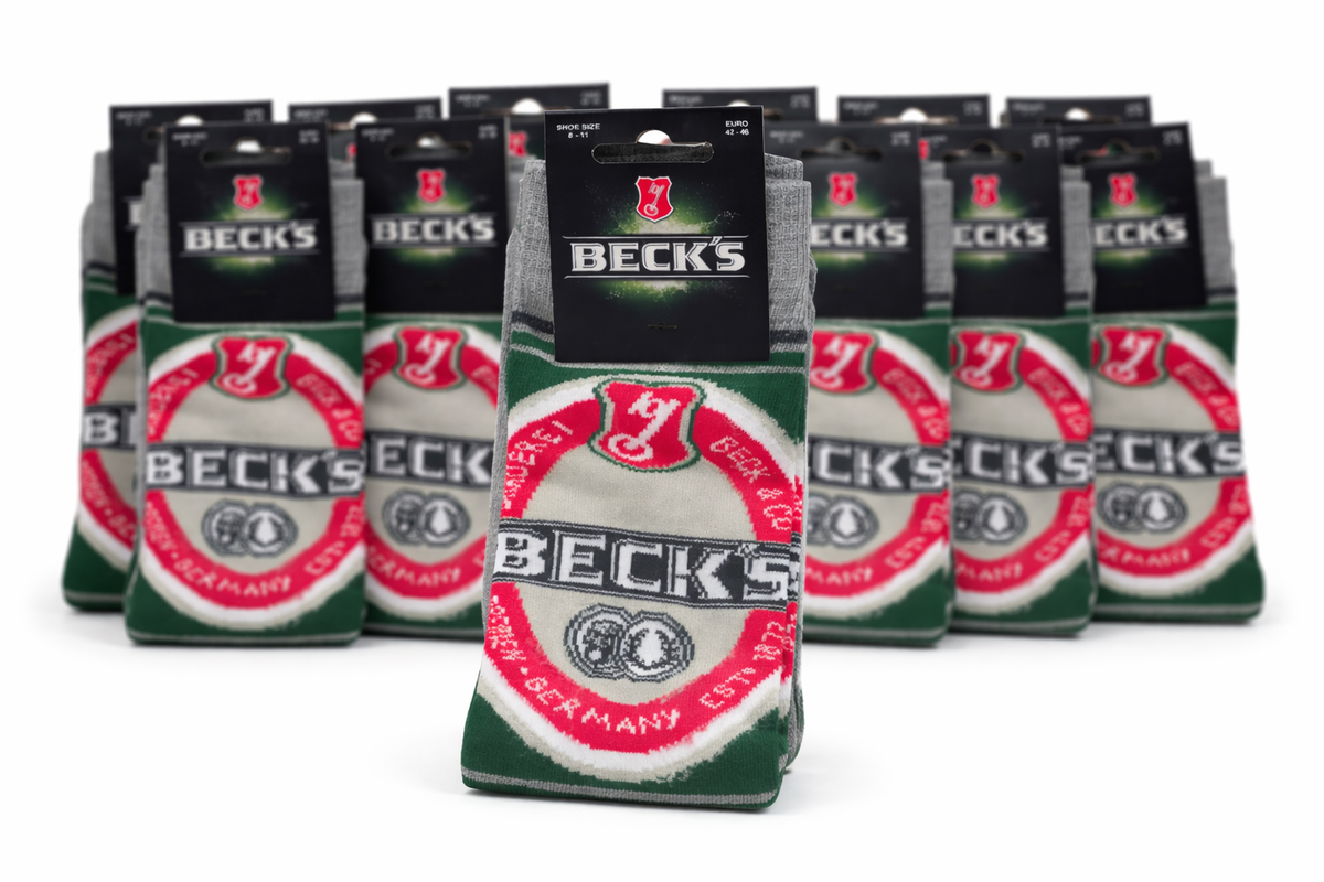 10 paires de chaussettes Becks taille 42-46 chaussettes unisexes rétro pour les fêtes et les loisirs