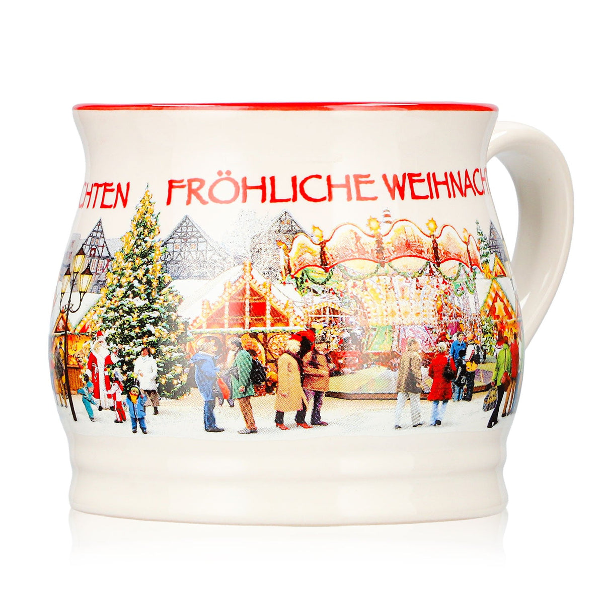 6 tasses à vin chaud Mohaba « Joyeux Noël Chamonix » 0,2 l, graduées – Vue 3