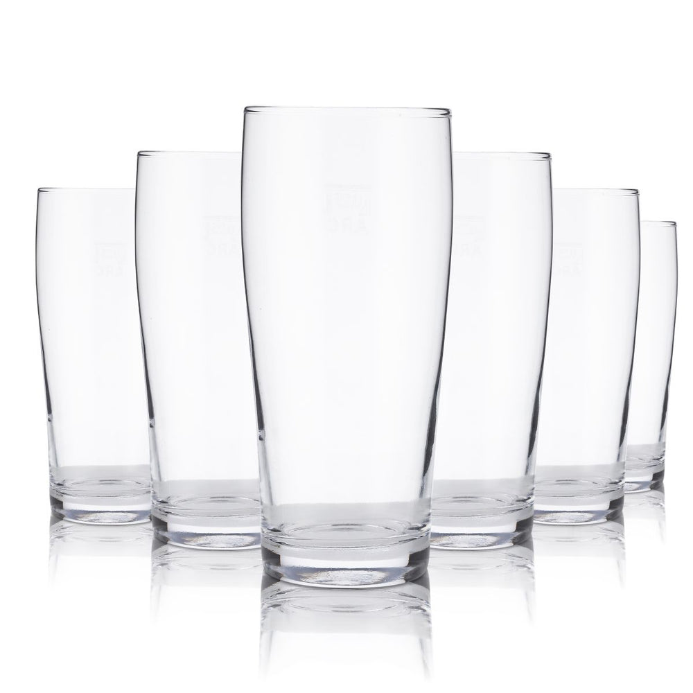 12 verres 0,3 l Verre à boire universel Arcoroc Eau Jus Limonade Boisson gazeuse Bière