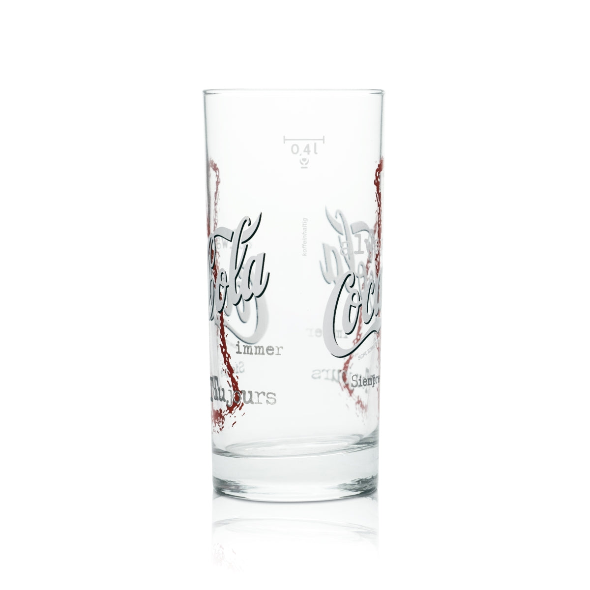 12 verres Coca Cola 0,4 l, gobelets, verres à pied, verres à eau, verres à soda, verres à jus – Vue 3