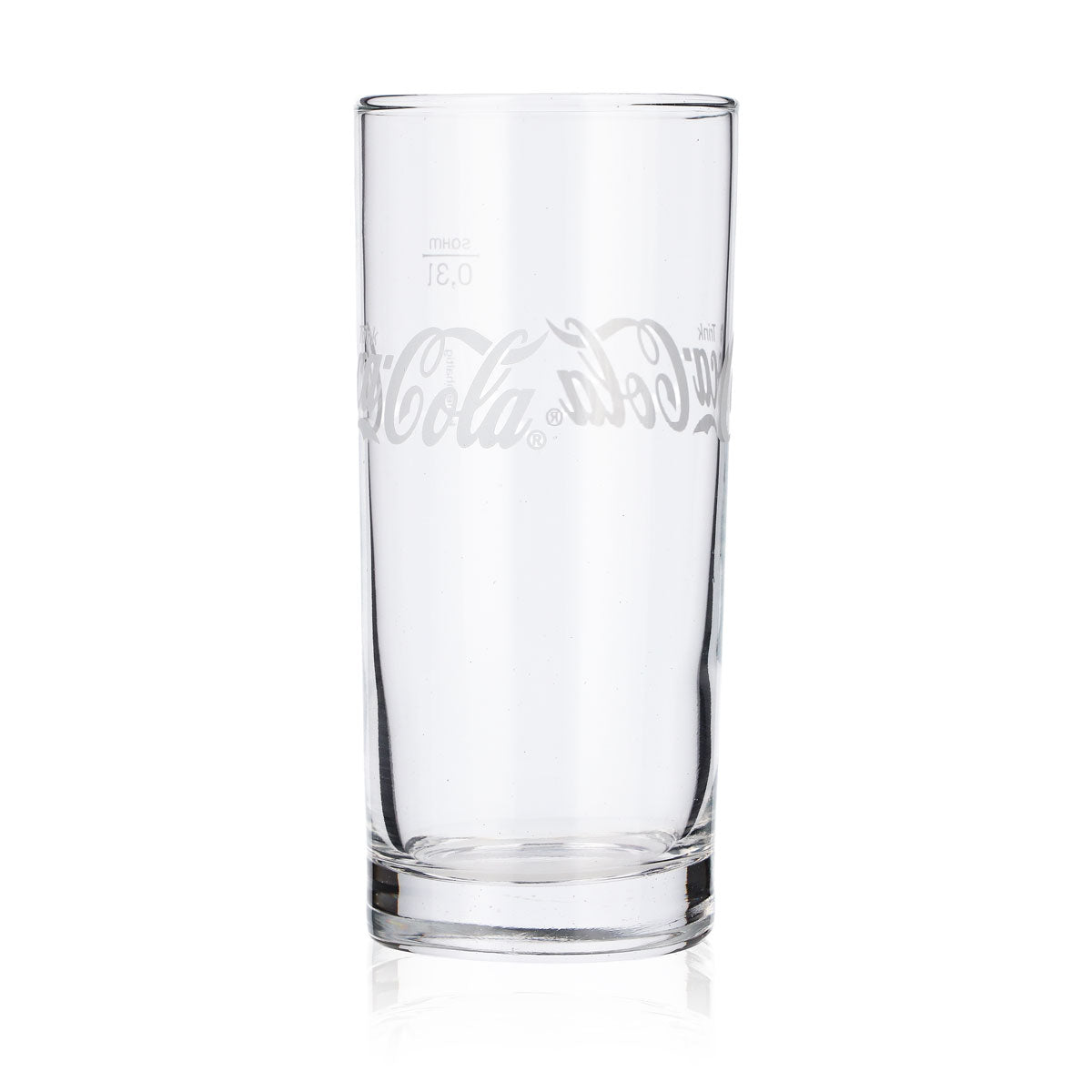 12 verres à long drink Coca Cola 0,3 l avec inscription horizontale Sahm – Vue 3