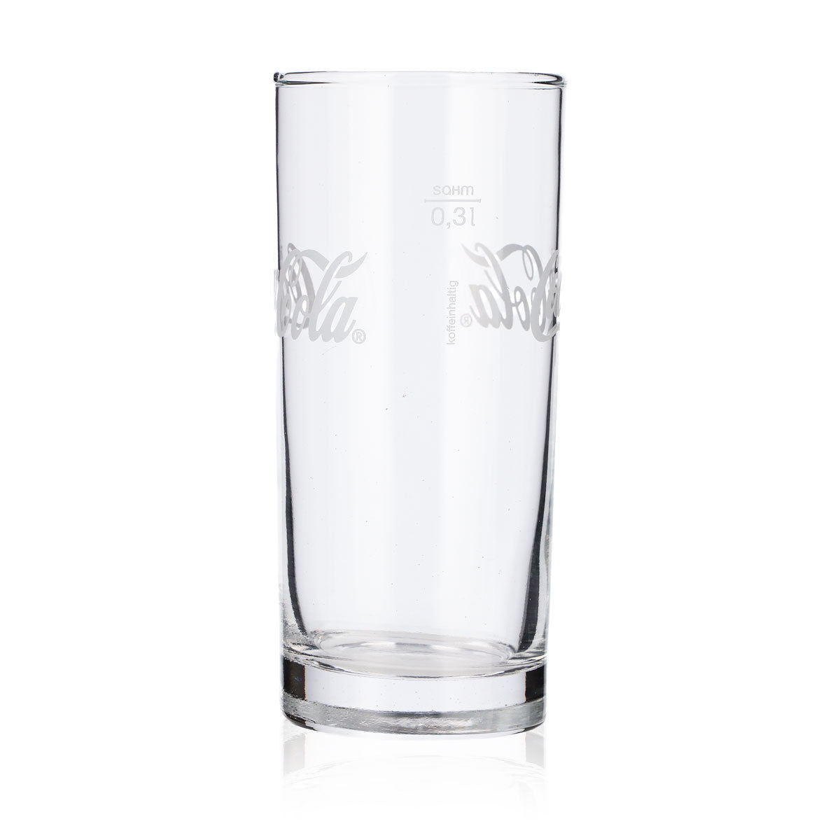 12 verres à long drink Coca Cola 0,3 l avec inscription horizontale Sahm – Vue 4