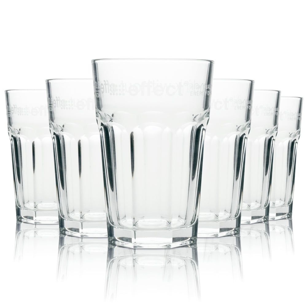 12x verres Energy Energy 0,33 l, gobelets tumbler, verres à long drink, empilables, pour la restauration