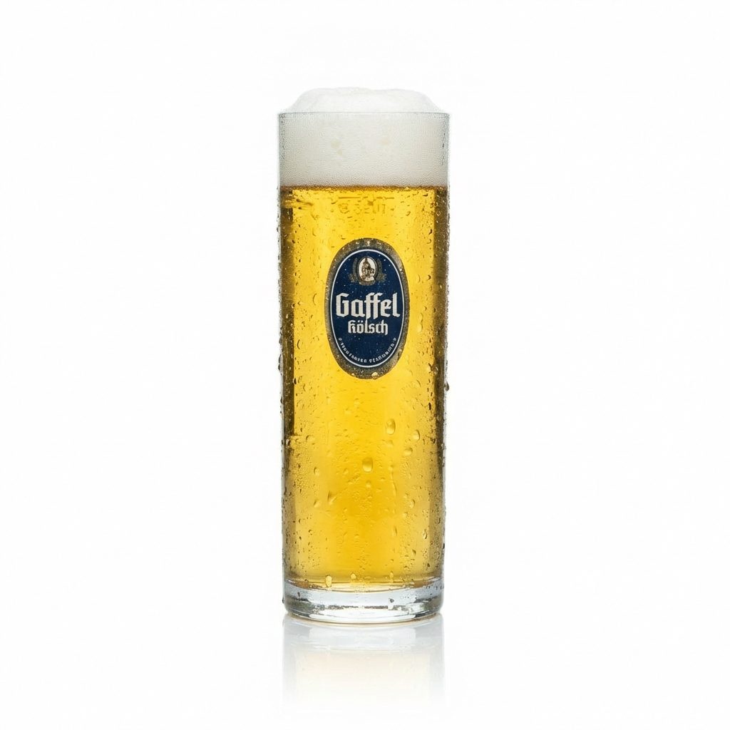 12 verres à bière Gaffel 0,25 l Kölsch Stange Verres Cologne Beer Brasserie Gobelets Rastal – Vue 2