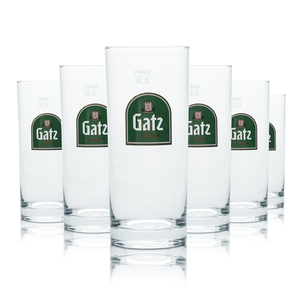 12x verres Gatz 0,3 l pour bière Alt, verres à bière, verres de brasserie, calibrés