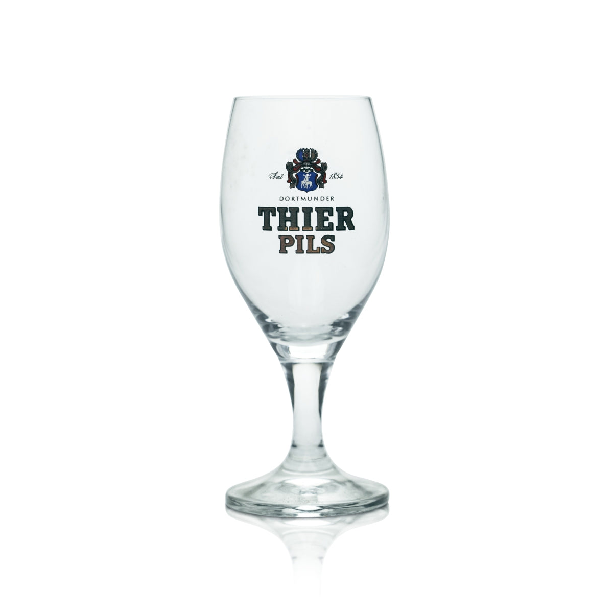 12 verres à bière Thier 0,2 l, forme tulipe, brasserie Dortmund, chêne – Vue 2