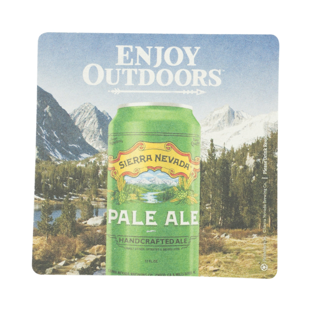170x sous-verres Sierra Nevada 9 x 9 cm Pale Ale/Squad Goals