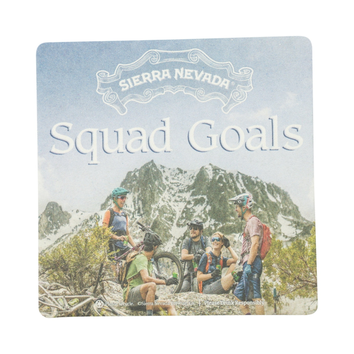 170x sous-verres Sierra Nevada 9 x 9 cm Pale Ale/Squad Goals – Vue 2