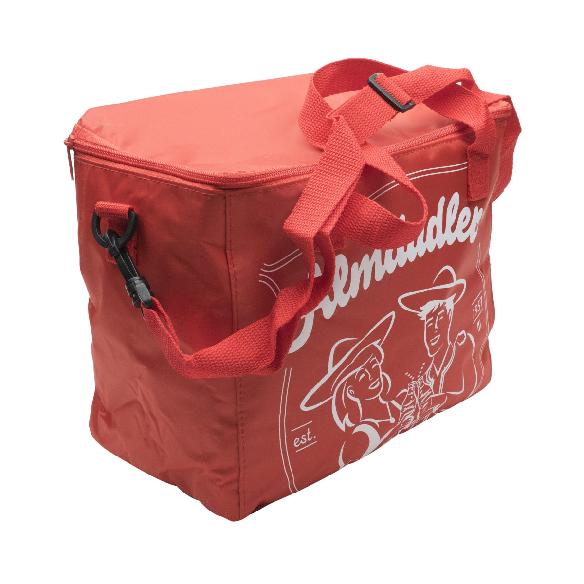 1 sac isotherme rouge pour boissons Almdudler – Vue 3