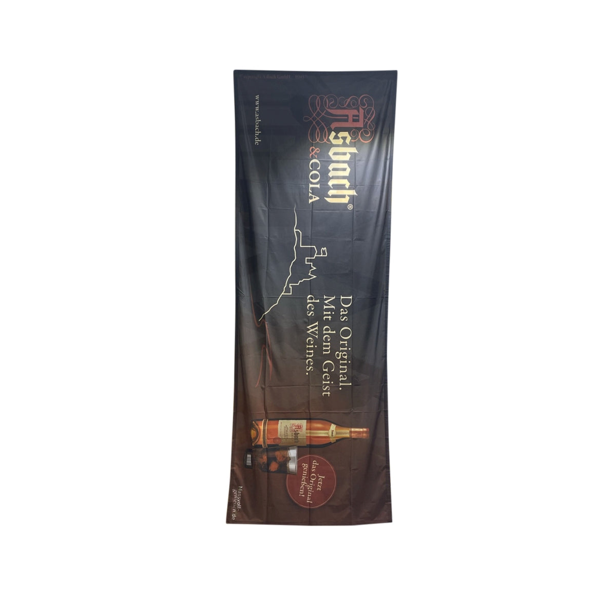 1x drapeau Asbach Uralt Asbach avec Coca-Cola