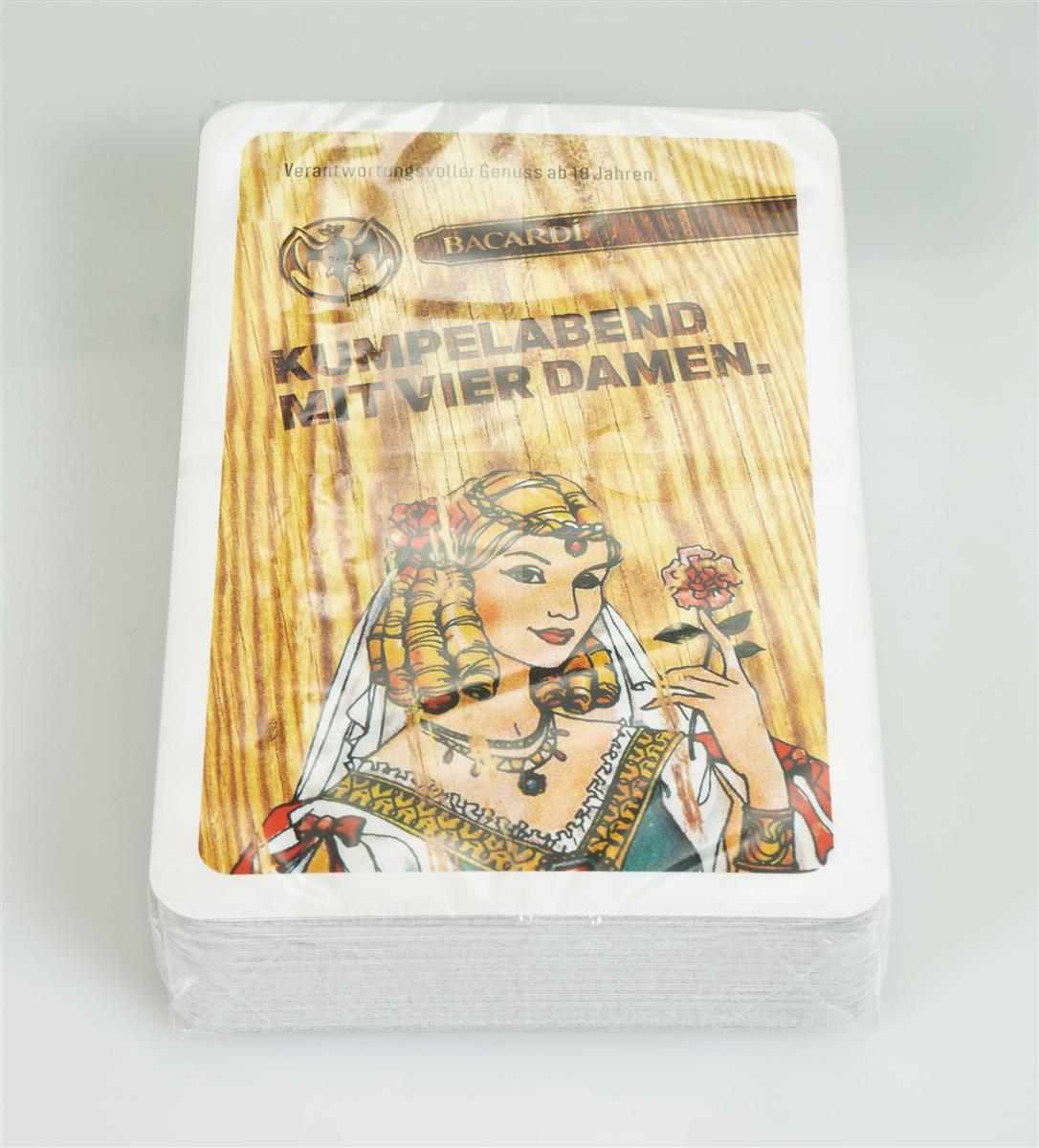 1 jeu de cartes Bacardi Rum Oakheart – Vue 2