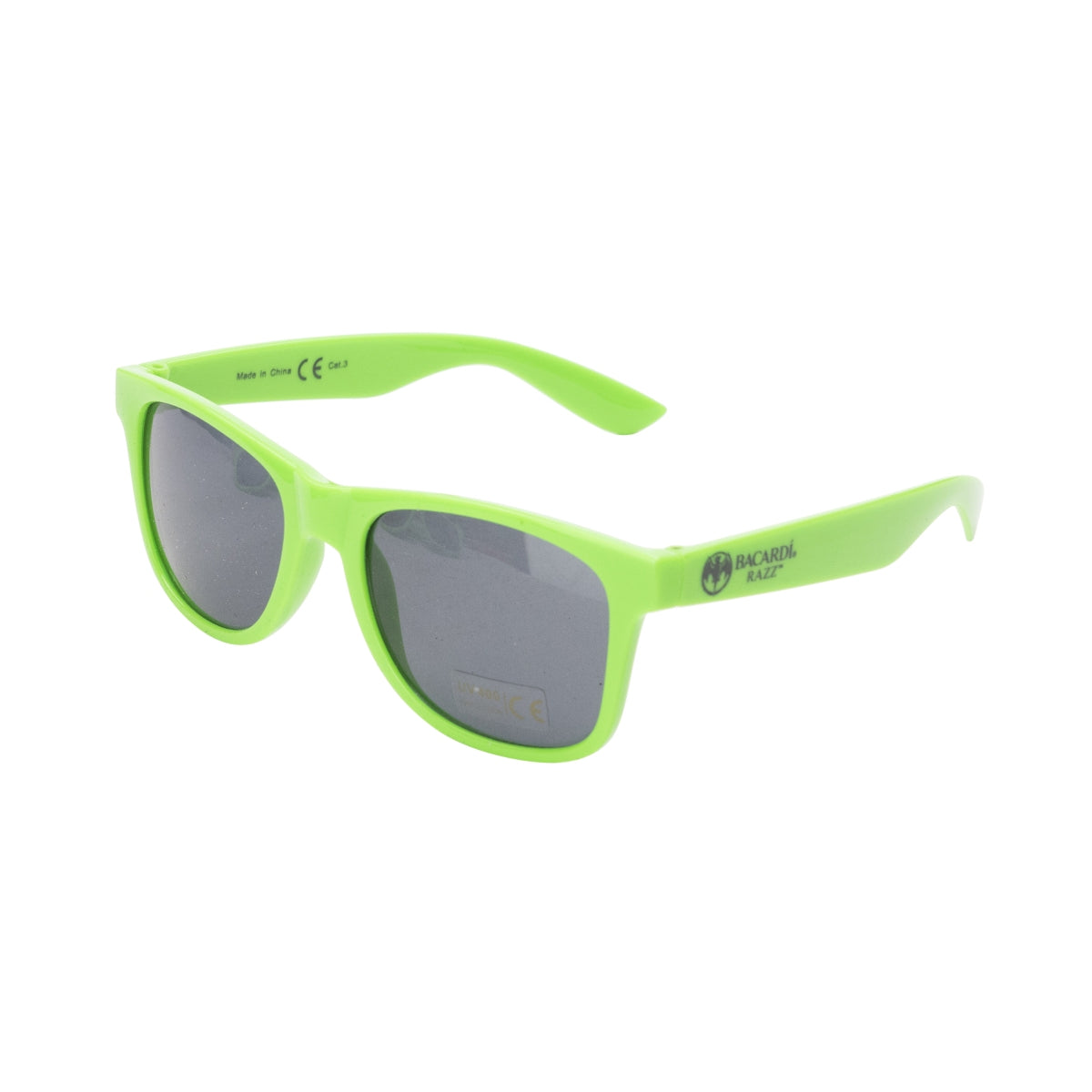 1 paire de lunettes de soleil Bacardi Rum, verres verts foncés
