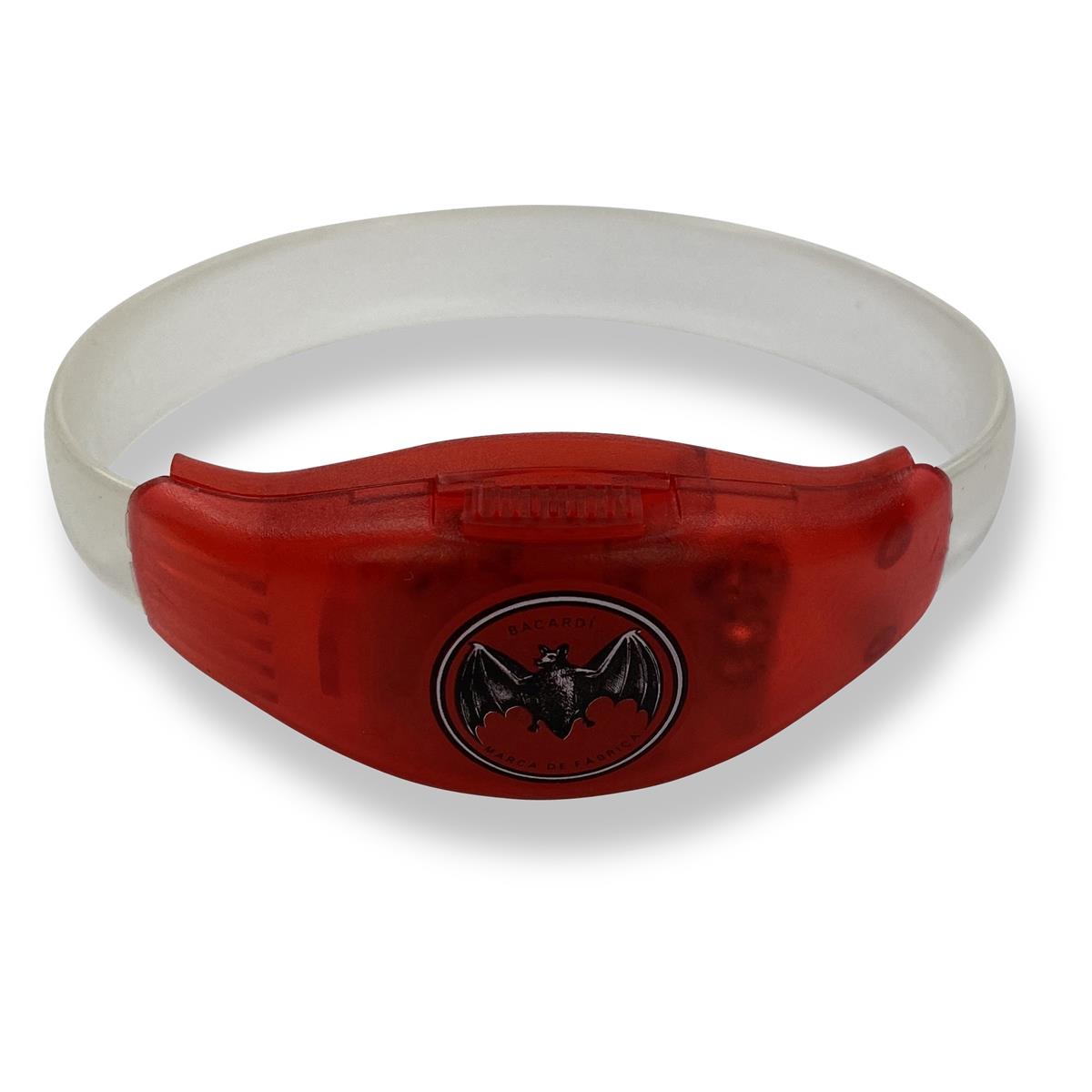 1 bracelet Bacardi Whiskey LED rouge