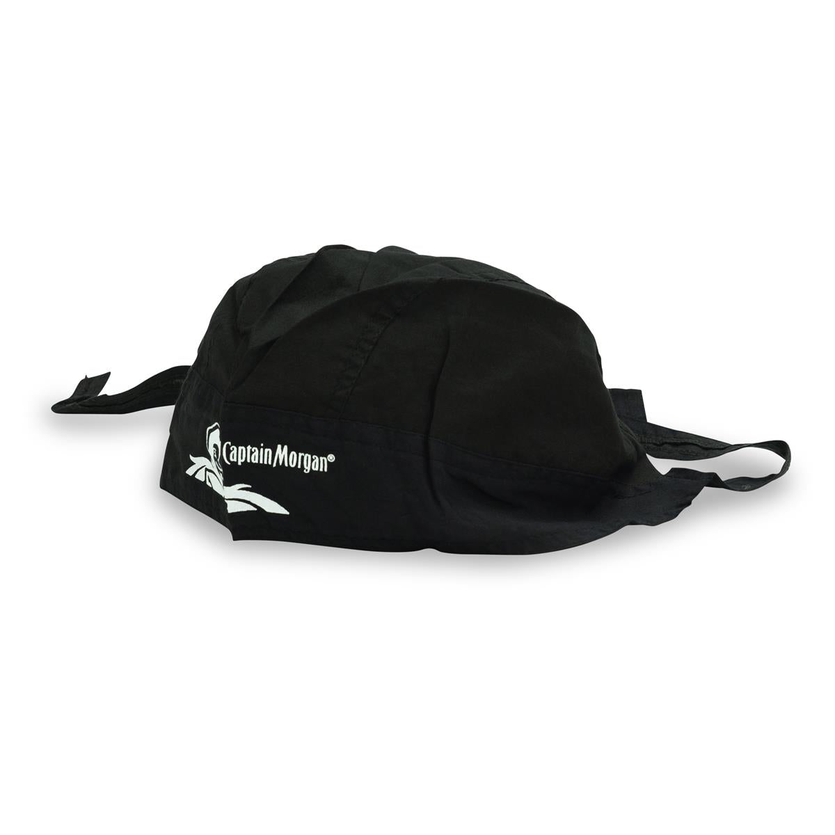 1x casquette Captain Morgan Rum et foulard pirate noir – Vue 2