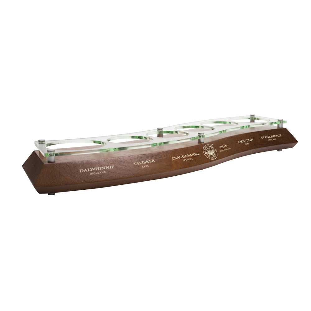 1x Diageo Whisky Glorifier Classic Malt 6 bouteilles en bois