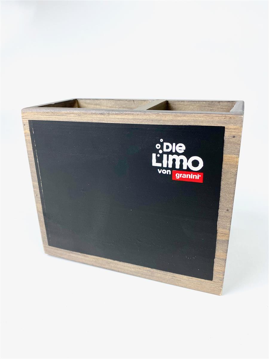 1x porte-serviettes en bois pour boissons gazeuses Limo, présentoir de table – Vue 4