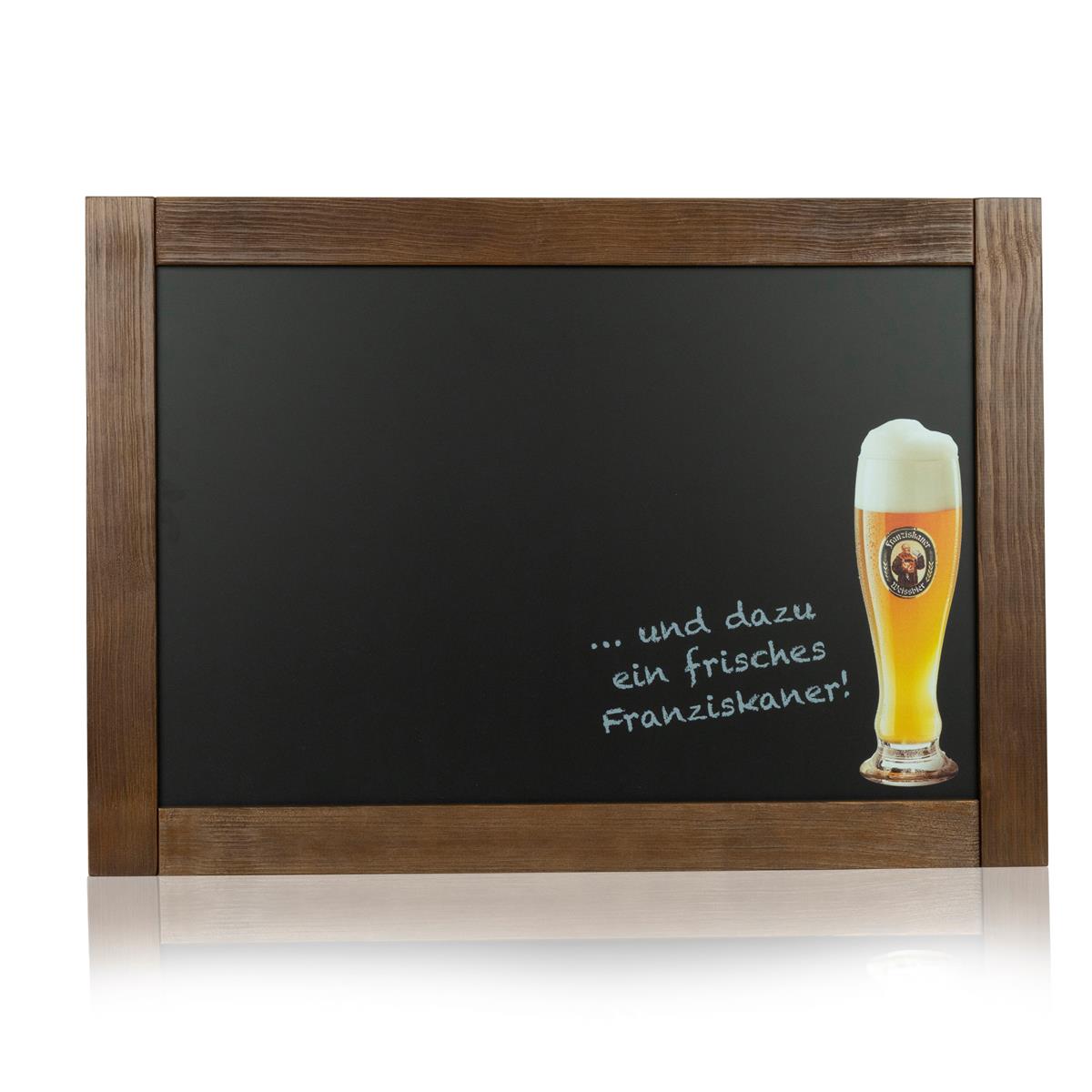 1x Tableau noir Franziskaner Bier 68x48
