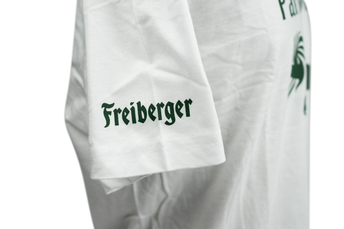 1x T-shirt Freiberger Bier Partylöwe blanc/vert XL – Vue 3