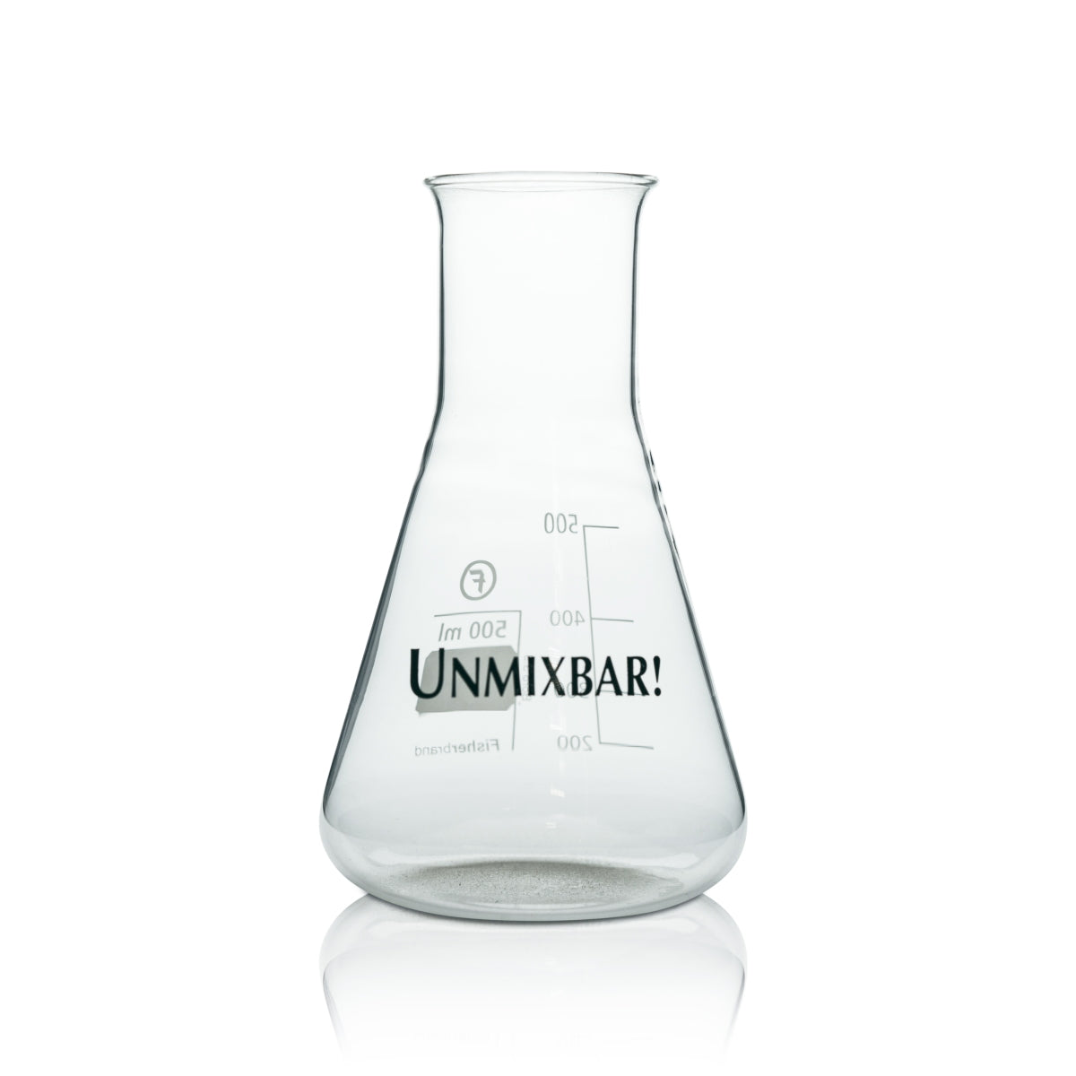 1 verre à whisky Glen Grant en forme d'erlenmeyer, non mélangeable