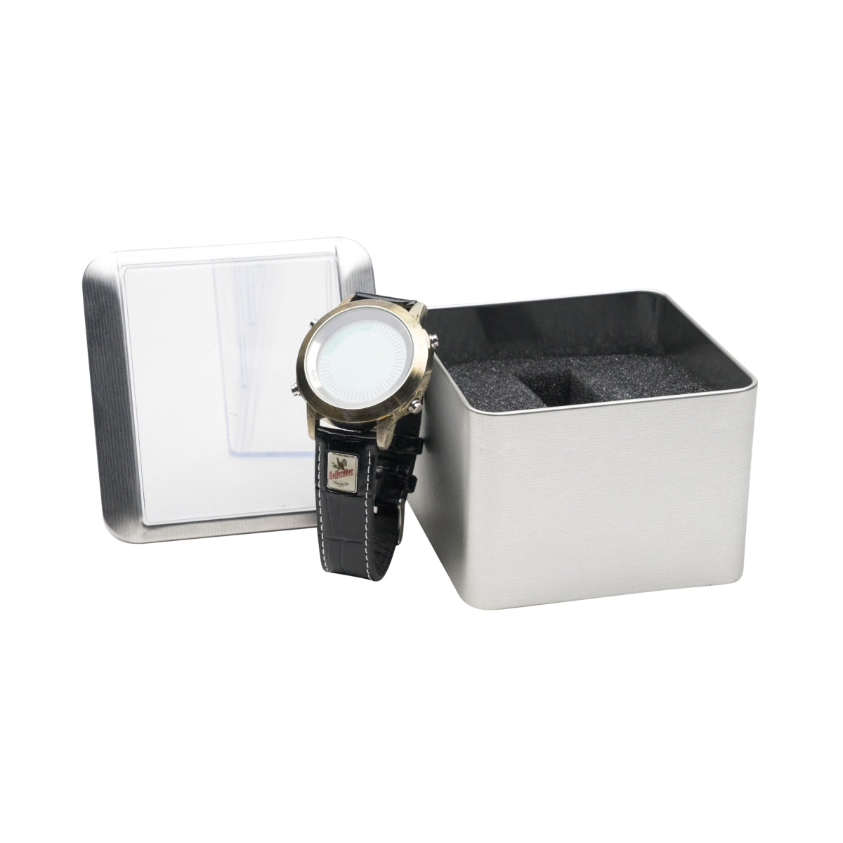 1 montre-bracelet Hasseröder en cuir
