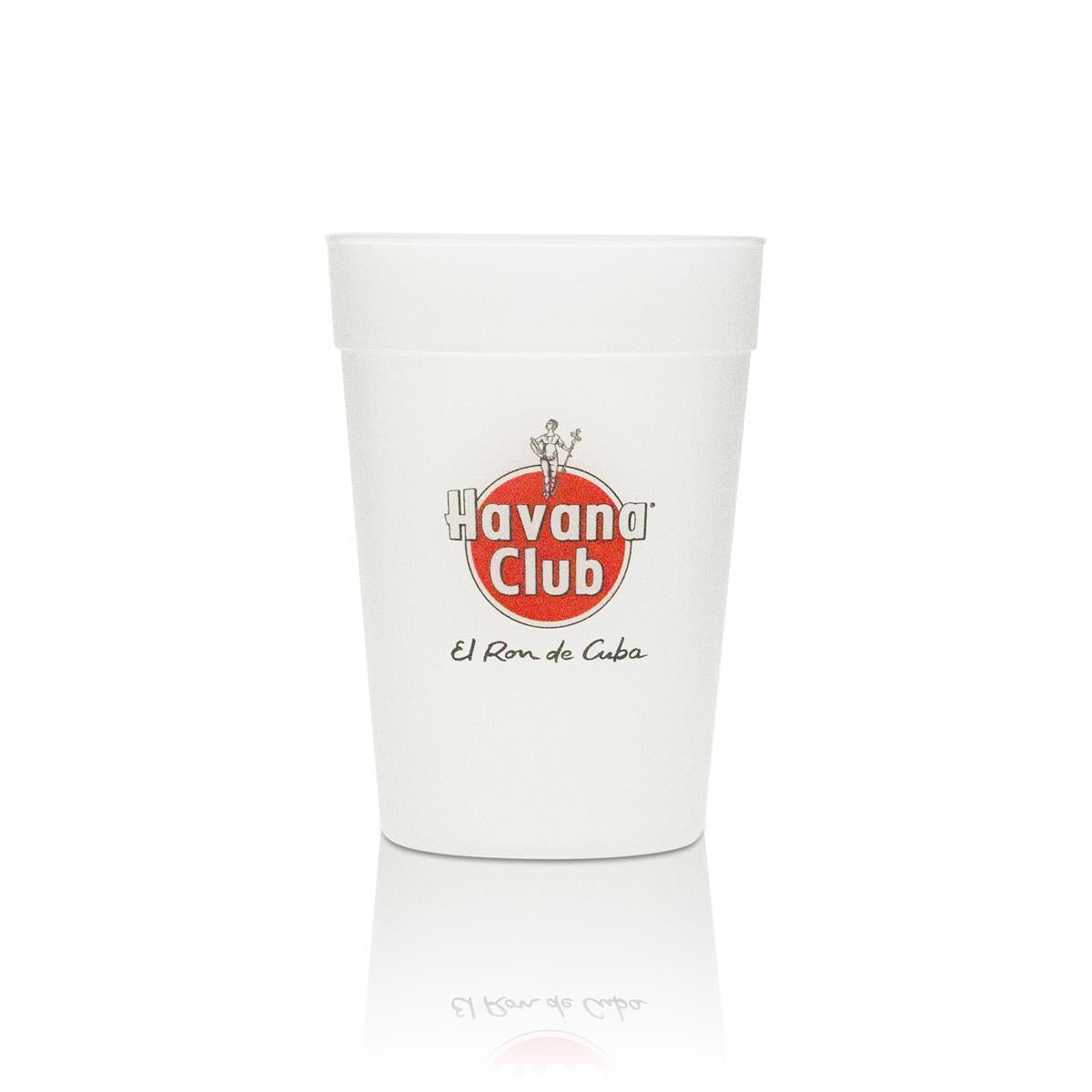 6 gobelets à rhum Havana Club en plastique rigide réutilisables, 0,3 l – Vue 2