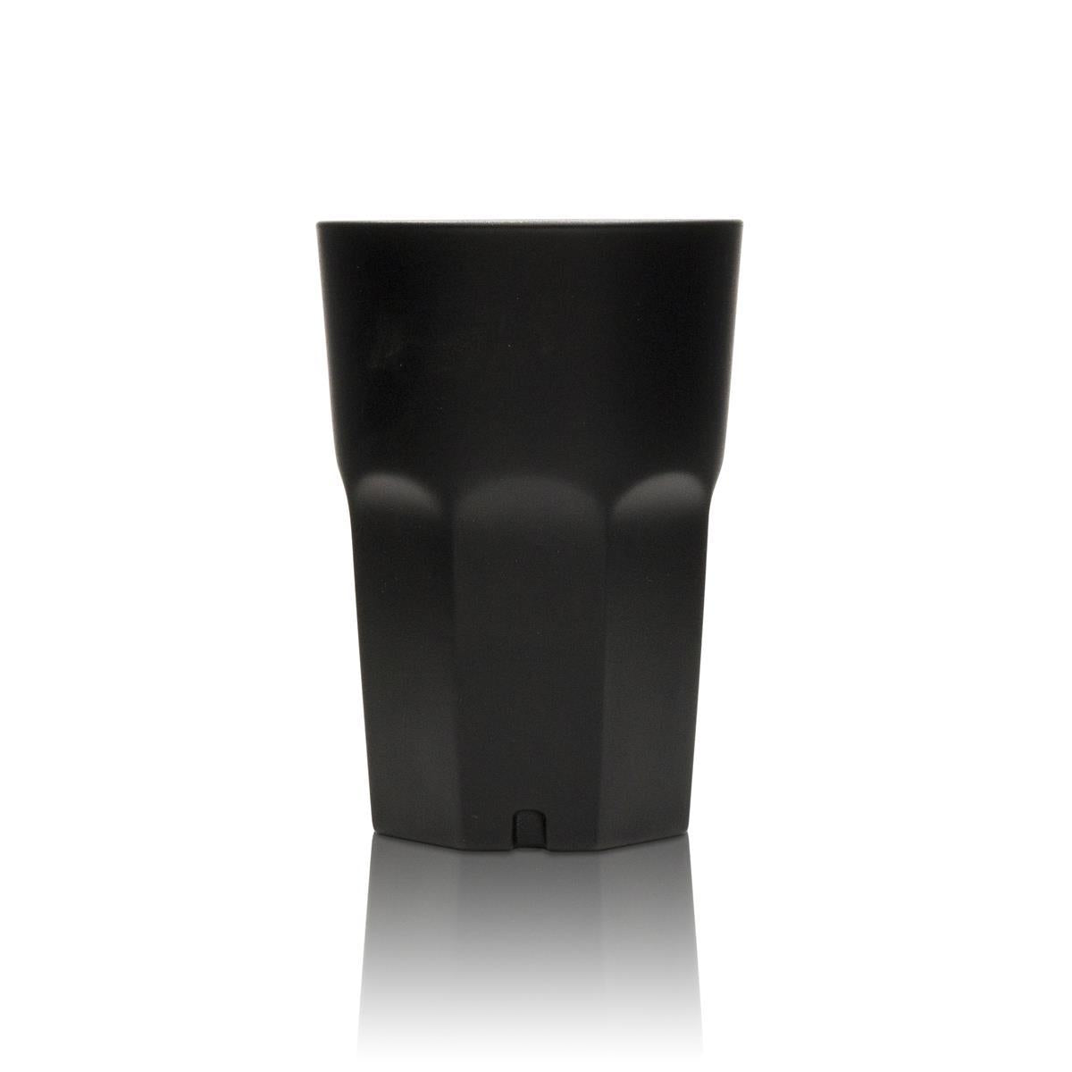 1x verre à rhum Havana noir et doré 7 Anos – Vue 2