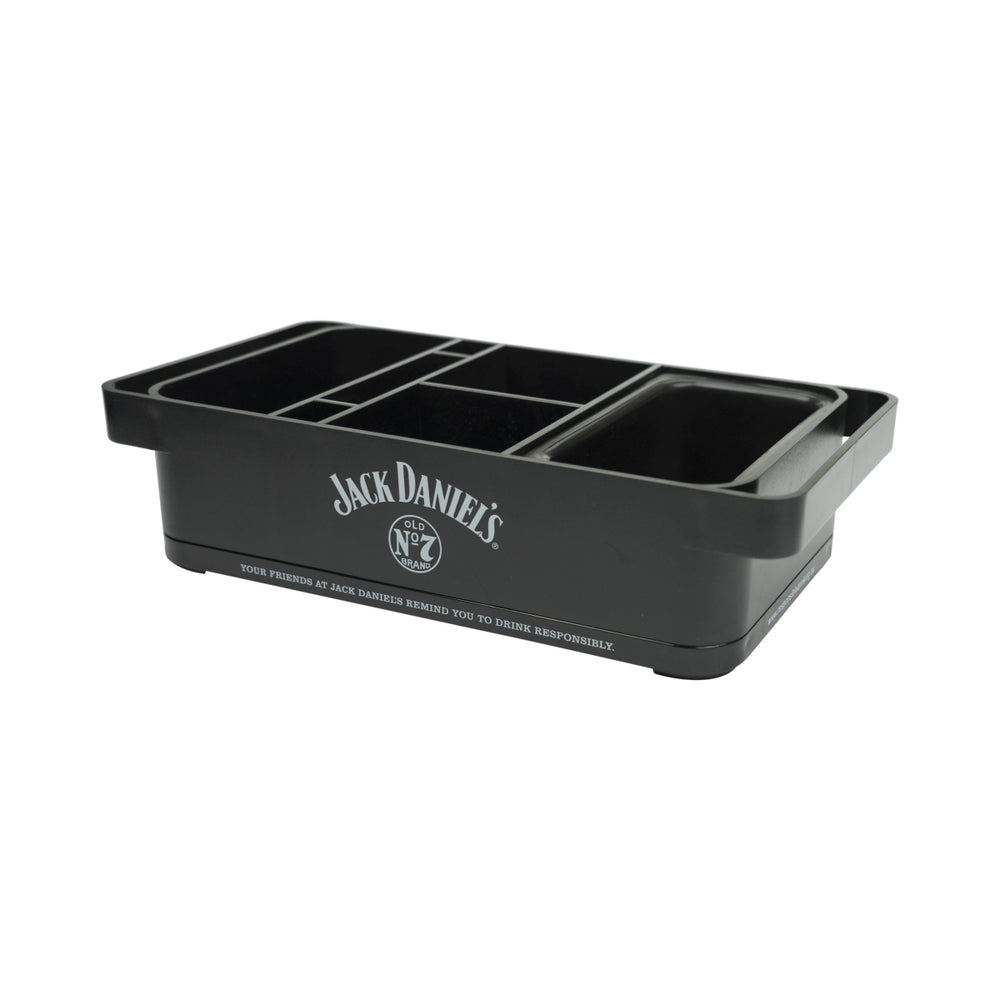 1x Jack Daniels Whiskey Barcaddy XL noir