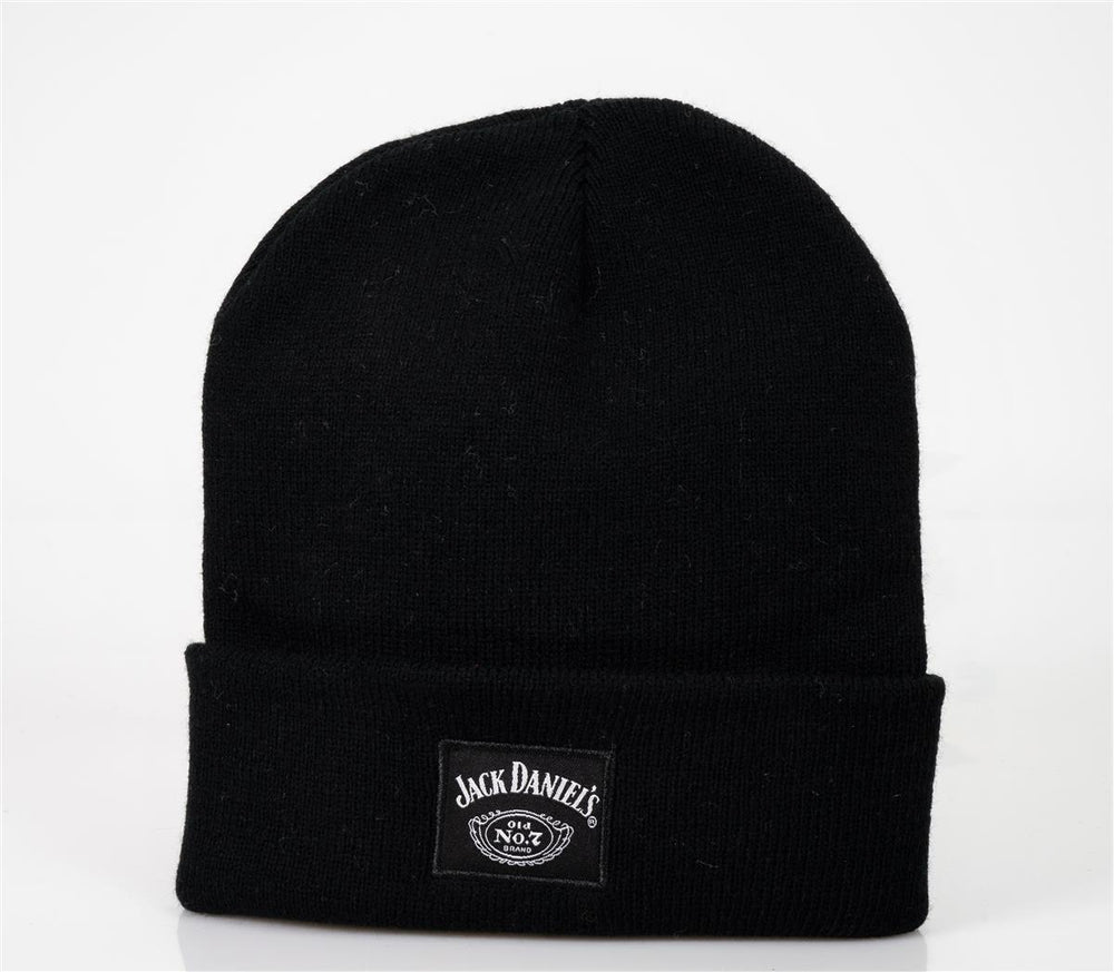 1x bonnet Jack Daniels Whiskey noir à visière rabattable