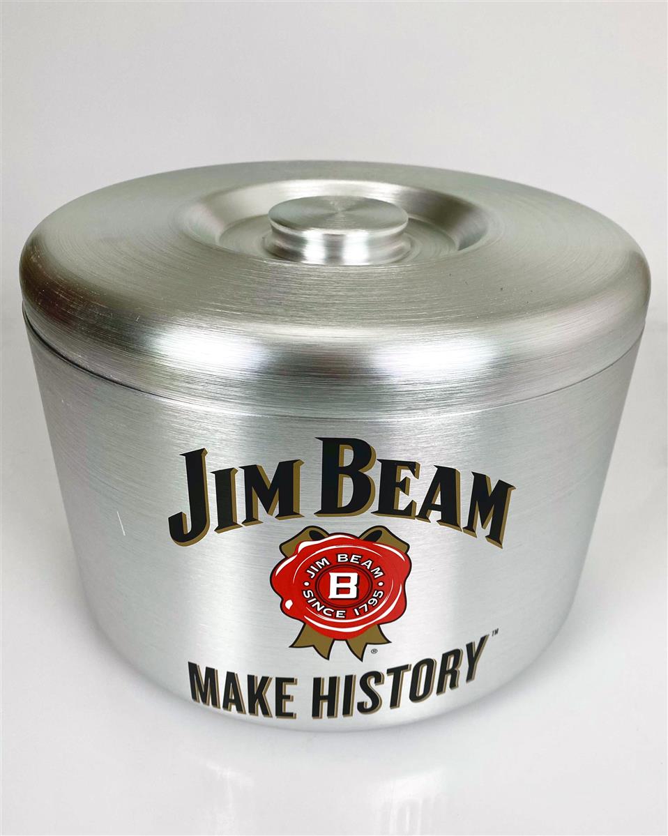 1x refroidisseur à whisky Jim Beam 10 l, glacière en métal