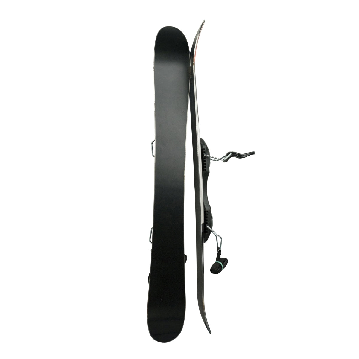 1x ski court Krombacher bleu, blanc et noir – Vue 2