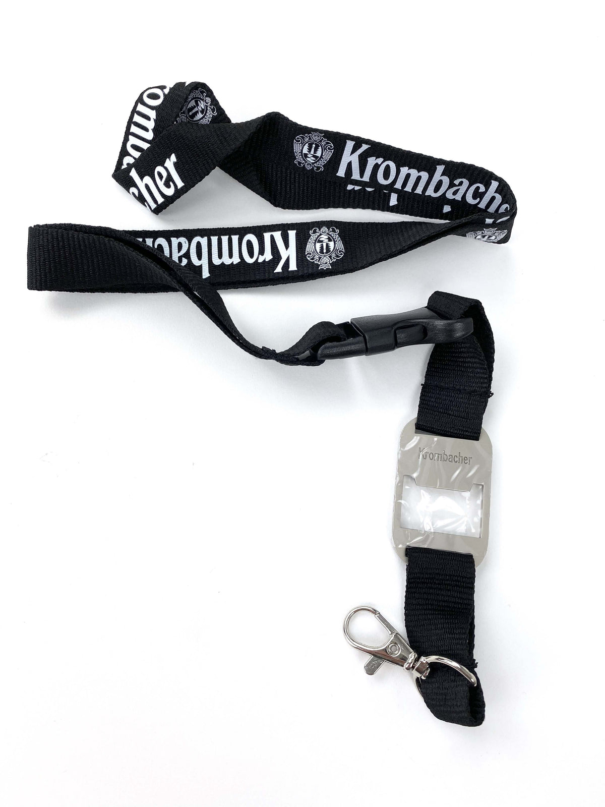 1x porte-clés Krombacher noir