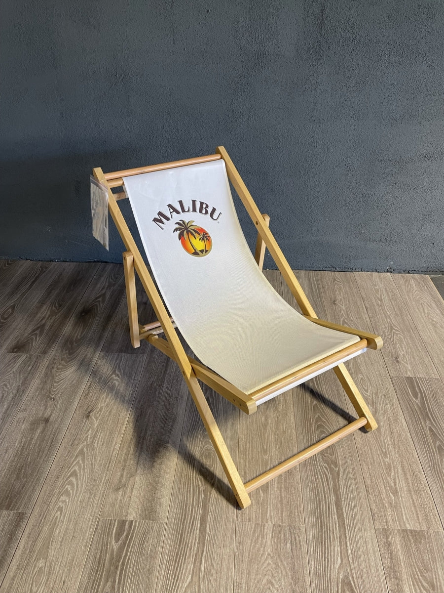1x Malibu Liqueur Chaise longue avec accoudoirs